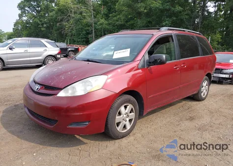 2008 Toyota Sienna Le z USA, uszkodzony, nr VIN 5TDZK23C48S101828